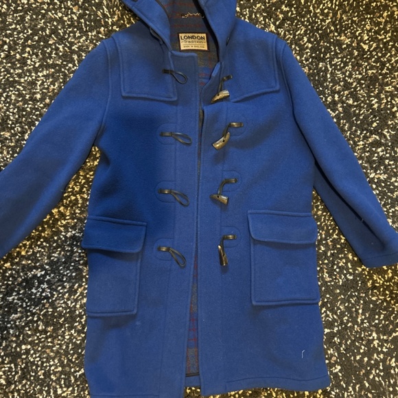 London tradition made in England wool duffel coat - Picture 2 of 4